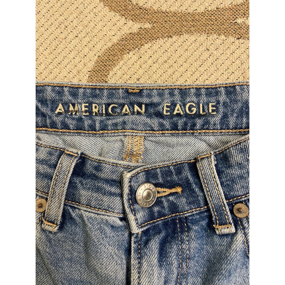 American Eagle Outfitters Balloon Blue Jean, size 0 short - Picture 6 of 14